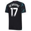 Goedkope Manchester City De Bruyne 17 Kids Third Tenue 2023-24